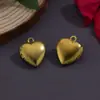 Patrón de Foto Transfronterizo Marco de Fotos en Forma de Corazón DIY Colgante de Caja de Fotos de Corazón Moda Retro Creativo Conmemoración de Pareja