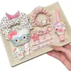 Nuevo Pajarita Dulce Linda y Dulce Delantal Profesional Pinza de Pico de Pato Versátil Niña Dibujos Animados Flequillo Lindo Accesorio para el Cabello