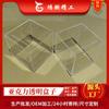 Zhengzhou Hongburn - Caja cuadrada transparente de acrílico para decoración, caja de almacenamiento manual, caja de embalaje transparente de plexiglás