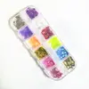 Lentejuelas finas de mariposa transfronterizas 36 colores para decoración de uñas maquillaje de ojos láser estrella de cinco puntas corazón hoja de arce con forma de lentejuelas joyería