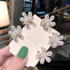 Pinza para el cabello retro francesa con perlas y flor de margarita, pinza pequeña, pinza lateral, pinza para el cabello, mini pinza, accesorios para el cabello coreanos para mujer
