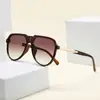 Gafas de Sol Estilo Aviador Europeas y Americanas 2026 con Lentes de Una Pieza para Hombres y Mujeres, Lentes de Sol de Moda Tendencia para Conducir