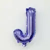 Globos de Película de Aluminio Morados de 16 pulgadas Alfanuméricos 0-9 A-Z Arreglos de Cumpleaños Decoraciones Globos de Papel de Aluminio Venta al por Mayor