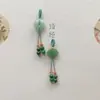 Atacado Otimizado Pulseira Pequena Deslizante de Jade Pingente Acessórios de Pulseira DIY Feitos à Mão Pingente de Fivela Ping'an Abóbora Ruyi