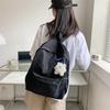 Mochila Escolar Feminina Versão Coreana Harajuku Ulzzang Estudante do Ensino Médio Mochila de Grande Capacidade Estudante do Ensino Fundamental Mochila Versátil Estilo Floresta