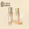 Nueva Botella Sub-Botella de Base de Maquillaje Líquida Transparente con Forma Especial Botella de Vidrio para Base de Maquillaje Botella con Dosificador para Loción Material de Empaque Cosmético