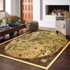 Amazon Ins Mapa del Mundo Sala de Estar Alfombra Grande Oficina Estudio Arte Retro Tela Decorativa Aliexpress