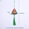 Festival del Bote del Dragón 2026 Nuevo Estilo Triángulo Zongzi Bolsita Colgante Caja de Regalo Decoración Colgante Adorno Pequeño Portátil