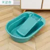 Balanza de Lavar de Plástico Grande al por Mayor para Uso en el Hogar, Dormitorio de Estudiantes, Cubeta de Plástico con Jabonera Apilable