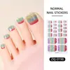 Pegatinas para Uñas de los Pies Zhengxiang Transfronterizas Nuevas con Purpurina Brillante, Aurora Arcoíris, Estilo Lindo Femenino y Pegatinas para Uñas que Iluminan la Piel