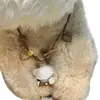 """Barista Filhote" Fofo Cachorrinho Colar Versátil Corrente para Suéter Design de Alto Padrão Acessórios de Nicho para Mulheres Novo"""