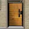 Puerta de jardín de villa, puerta de jardín francesa, puerta de valla de casa de huéspedes, puerta de jardín de patio, puerta de jardín de aleación de aluminio, portón de patio