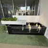 Elemento de Água em Aço Inoxidável Fonte para Pátio Externo Ornamento Circulante Feito Sob Medida a Partir de Desenhos Outro Metal Estilo Étnico Conjunto