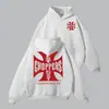 Sudadera con Capucha Cross Más Vendida Marca Americana de Moda Sudadera Unisex Estilo Nuevo Cruzada Comercio Exterior Al por Mayor Personalizado y2k