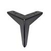 Pés diretos da fábrica de diamante de três garfos para pés de sofá, perna de mesa de centro, pés de metal para móveis, pés de gabinete de TV, pés de mesa de cabeceira