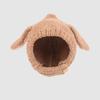 Sombrero de Invierno para Bebé de una Sola Pieza ins Lindo Orejas de Conejo Algodón a Prueba de Frío Felpa Cálido para Bebé Sombrero de Protección para Orejas de Bebé