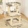 Estante de escalada para gatos, apartamento pequeño, nido para gatos, árbol para gatos, estante de captura integrado, sin ocupación, suministros para gatos, tablero de captura de juguetes pequeños, estante para gatos