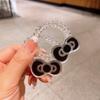 Lindos Accesorios para el Cabello para Niños Diadema para Bebé Lazo Negro Banda para el Cabello Pequeña Cuerda para el Cabello de Alta Elasticidad Banda de Goma