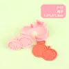 Moldes para Galletas 3D Serie Año Nuevo, Moldes Realistas para Galletas DIY con Diseño de Prensa Tridimensional, Materiales Seguros, Fáciles de Limpiar