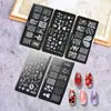 Suministro Transfronterizo de Juegos de Placas de Estampado para Uñas, Plantillas DIY de Transferencia para Uñas, Venta al por Mayor de Fabricantes
