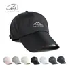 Chapéu de Secagem Rápida para Homens, Chapéu de Proteção Solar para Uso Externo no Verão, Chapéu Casual Versátil com Aba Estendida, Boné de Baseball Feminino