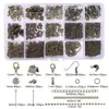 Accesorios de joyería para hacer tú mismo joyería pendientes ganchos para orejas pulseras pulseras collares materiales para abalorios hechos a mano juego de herramientas