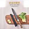Cuchillo de Chef, Cuchillo de Cocina, Cuchillo para Frutas, Juego de Cuchillos de Plástico, Funda Universal Negra para Cuchillo, Funda Protectora, Vaina para Cuchillo de Cocina Doméstico