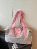 Bolsa de Viaje Corta de Gran Venta Transfronteriza para Mujer, Nueva Bolsa de Yoga y Fitness de Gran Capacidad, Bolsa de Equipaje Portátil, Bolsa de Almacenamiento para Exteriores