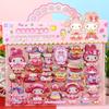 Labubu Kuromi My Melody Princesa Frozen Disfraz Dinosaurio Dibujos Animados Infantiles 3D Pegatinas de Burbujas
