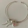 Pulsera Abierta de Flor de Zirconia de Doble Capa Super Brillante, Sensación de Lujo Ligero de Alta Gama, Accesorio de Mano Elegante Versátil para el Día a Día para Mujeres