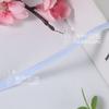 En stock, banda para las orejas de cuerda para mascarilla hueca plana de 0,5 cm, resistente al viento, ajustable, hecha a mano, accesorios de bricolaje, banda elástica