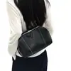 Nova Moda 2025 Bolsa de Ombro de Couro Genuíno Nicho Boston de Alta Qualidade Bolsa Feminina Bolsa Transversal de Grande Capacidade para o Dia a Dia