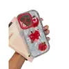 Funda Roja de Manzana para iPhone 16promax para Apple 15 12pro Personalidad Max Creativa 11
