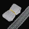 Tiras de Encaje de 45 mm para Accesorios de Cabello DIY, Diademas, Collares, Cintas, Accesorios, Materiales para Aretes Hechos a Mano