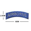 RANGER GRON MOUNTAIN AIRBORNE BOPE Inglês Cotovelo Velcro Pano Adesivo Bordado Patch