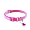 Collar para mascota huella de perro collar para perro parche collar campana color gato hebilla collar spot Amazon explosiones