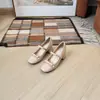Zapatos Franceses Redondos, Suaves, Modernos y Versátiles, que Aumentan la Altura, Zapatos Mary Jane Suaves de Cuero con una Sola Correa, Zapatos de Tacón Grueso para Mujeres Bajitas