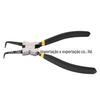 K-06 ferramenta manual 9 graus ponta amarela punho dobra interna alicate Circlip