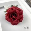 Flor de Cabeza de Camelia de Melaleuca Simulada Flor Falsa de Peonía DIY Material de Corona de Flores Artificiales Corsage Decoración de Pared de Flores para Auditorio de Bodas