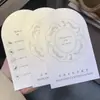 Tarjeta de papel nacarado de alta gama para uñas, tarjeta de exhibición de arte de uñas al por mayor, etiqueta de embalaje de fondo para exhibición de uñas, en stock, al por mayor