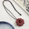 Collar Tradicional de Cuentas de Incienso para Mujer, Una Pieza con Colgante Tallado de Zorro y Etiqueta de Incienso, Adecuado para Reventa