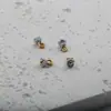 Mini Flor Suzuki Enrolada Flor de Resina Acessórios de Pingente DIY Mini Joias Brincos de Contas Material para Pulseira