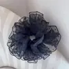 Scrunchie de Renda de Alto Valor Estilo Coreano para Mulheres, Acessório de Cabelo de Luxo com Alta Elasticidade e Elástico Durável
