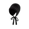 Gorro de Punto Grueso Cálido a Prueba de Viento Estilo Coreano para Mujer, Holgado, Elegante y Versátil, Gorro Retro de Felpa