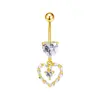 Gabe Moda Transfronteriza Europea y Americana Chica Estilo Trendy Estrella Lazo Anillo para Ombligo Joyería de Piercing