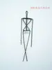 Suporte para Escultura de Corpo Humano, Suporte Ajustável para Escultura em Argila de Animais, Faca de Bambu, Modelo de Esqueleto Feito à Mão, Mesa Giratória para Escultura em Argila Cerâmica com Fio Incluído