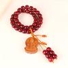 Atacado Pulseiras de Contas Redondas Bodhi de Dopamina, Contas Bodhi Oleosas e Brilhantes, Pulseiras Esculpidas na Raiz para Homens e Mulheres, Contas Budistas, Contas Redondas Bodhi