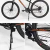 Soporte de pie para bicicleta Soporte central Soporte de pie para estacionar Universal para vehículo de montaña y carretera Vehículo eléctrico Soporte de pie Escalera de soporte Soporte de estacionamiento