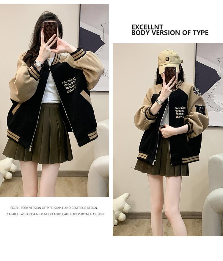 跨境淘货源分销2023秋冬季新款街头潮流减龄小个子爆款欧货网红款运动毛呢外套棒球服休闲运动气质休闲时尚流行新款秋冬装秋冬装女装时尚毛呢外套棒球服毛呢外套棒球服女装秋冬季毛呢外套棒球服女毛呢外套棒球服女女士运动服女装毛呢外套棒球服休闲毛呢外套棒球服秋冬季毛呢外套棒球服女装时尚毛呢外套棒球服盐系休闲毛呢外套棒球服女装2023百搭设计感小众洋气欧货阿里国际站跨境采购Cross-border, shopping source, distribution, 2023 autumn and winter new, street trends, age reduction, small, explosive, European goods, network red, sports woolen coat, baseball clothes, casual sports, temperament leisure, fashion popular, new autumn and winter wear, autumn and winter wear women's clothing, woolen coat, baseball clothes, women's autumn and winter, woolen coat, baseball clothes, Woolen coat baseball wear women, women's sportswear, women's woolen coat baseball wear, casual woolen coat baseball wear autumn and winter, women's fashion, salt department, casual woolen coat baseball wear women's wear, 2023 all match design sense, niche fashion, Ali International Station, cross-border procurement