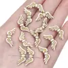 Acrílico Francés Retro Pintado Dorado Cuentas Planas Cuentas Redondas Hecho a Mano DIY Joyería Pulsera Collar Colgante Accesorios Cadena para Teléfono Móvil